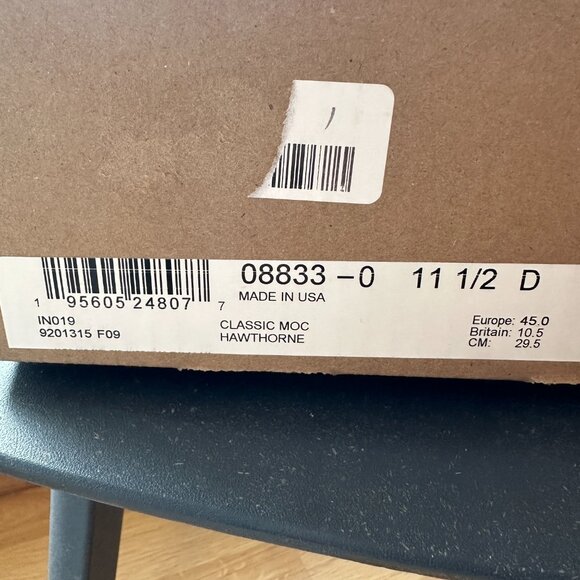 NWT Red Wing Heritage 8833 - Classic Moc Toe Boot - Hawthorne Abilene - 11.5 D - Picture 16 of 16